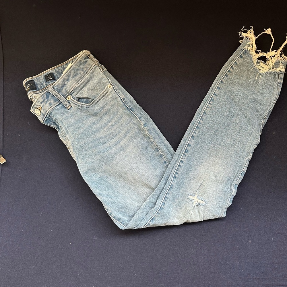 Lucky Brand Lolita Skinny Jeans Distressed